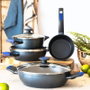 Monix Batería de Cocina Martín Berasategui 7 Piezas Aluminio Forjado
